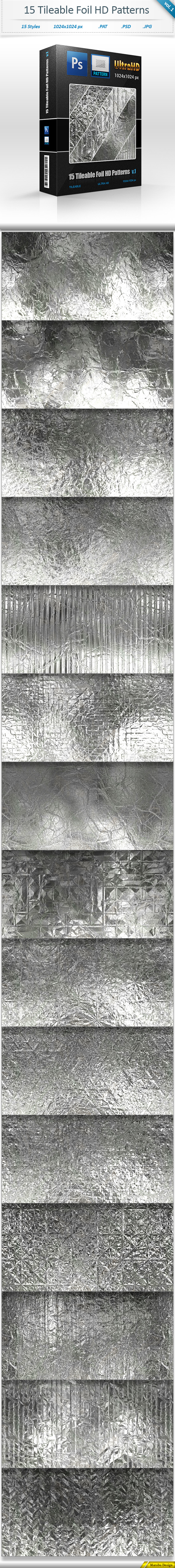 Foil Tileable Pattern Backgrounds vol 1 Foil Tileable Pattern Backgrounds vol 1