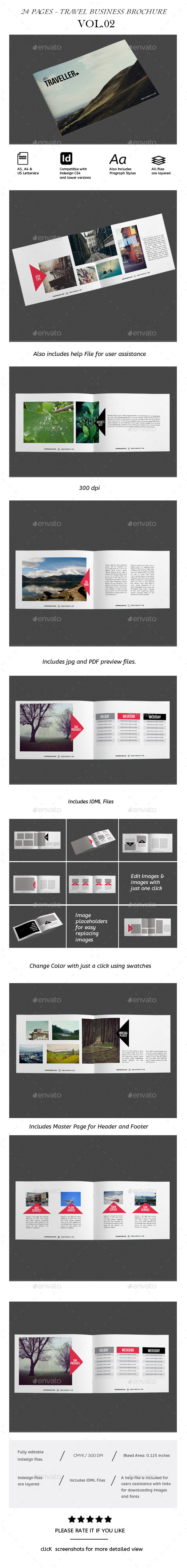 GraphicRiver Travel Brochure Vol.02 Portfolio Business 8813431 GraphicRiver Travel Brochure Vol.02 Portfolio Business 8813431