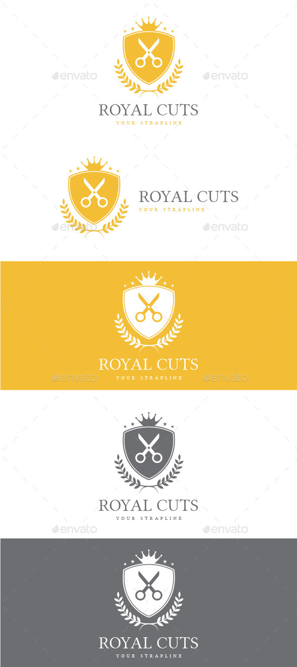 GraphicRiver Royal Cuts Logo 8816794 GraphicRiver Royal Cuts Logo 8816794
