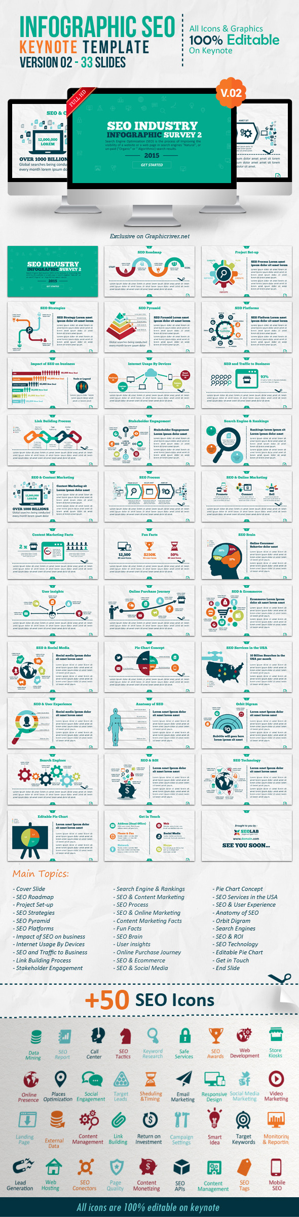 Infographic SEO Keynote V.02 Infographic SEO Keynote V.02