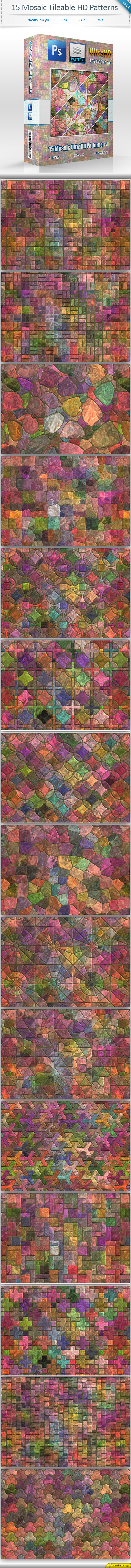Mosaic Tileable Patterns vol 1 Mosaic Tileable Patterns vol 1