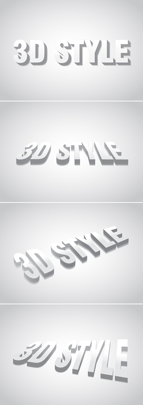 3D Graphic Style 3D Graphic Style