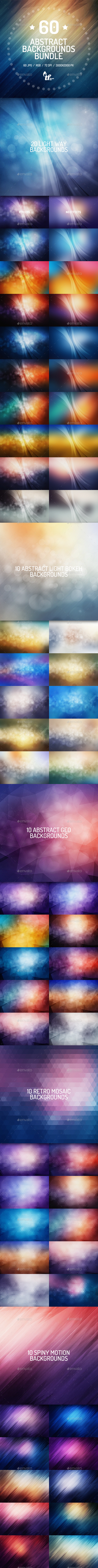 GraphicRiver 60 Abstract Backgrounds Bundle 8817733 GraphicRiver 60 Abstract Backgrounds Bundle 8817733