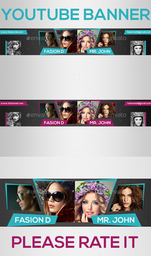 GraphicRiver Elegant Youtube Banners 8817739 GraphicRiver Elegant Youtube Banners 8817739