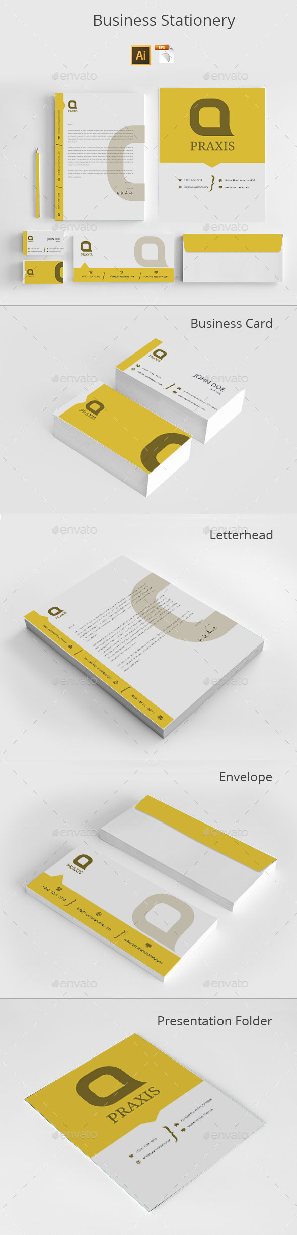 GraphicRiver Business Stationery 8817820 GraphicRiver Business Stationery 8817820