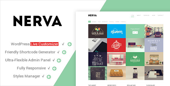 Nerva - Premium Minimal WordPress Theme