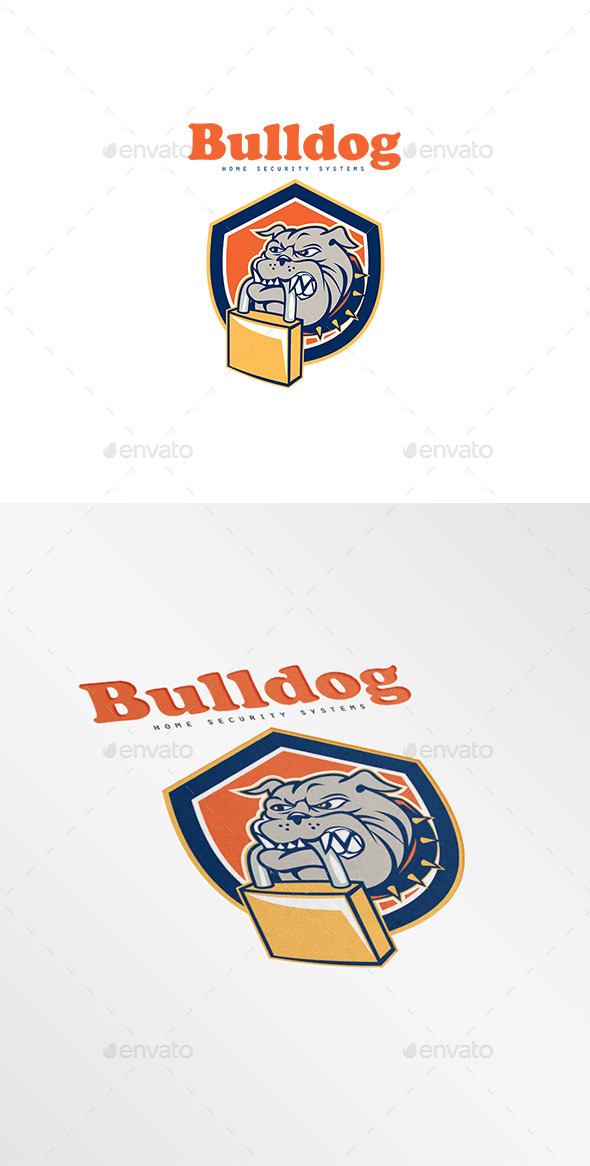 GraphicRiver Bulldog Home Security Systems Logo 8819586 GraphicRiver Bulldog Home Security Systems Logo 8819586