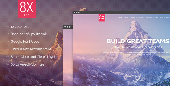 ThemeForest 8X Supertheme Multipurpose HTML Template 8790648 ThemeForest 8X Supertheme Multipurpose HTML Template 8790648