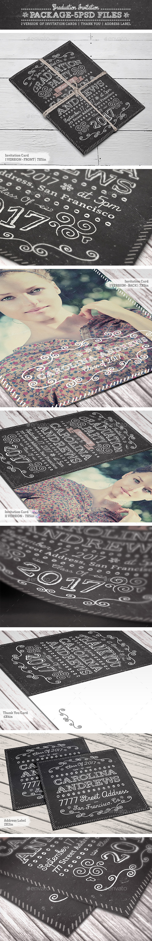 GraphicRiver Graduation Invitation Package Vol.2 8822319 GraphicRiver Graduation Invitation Package Vol.2 8822319
