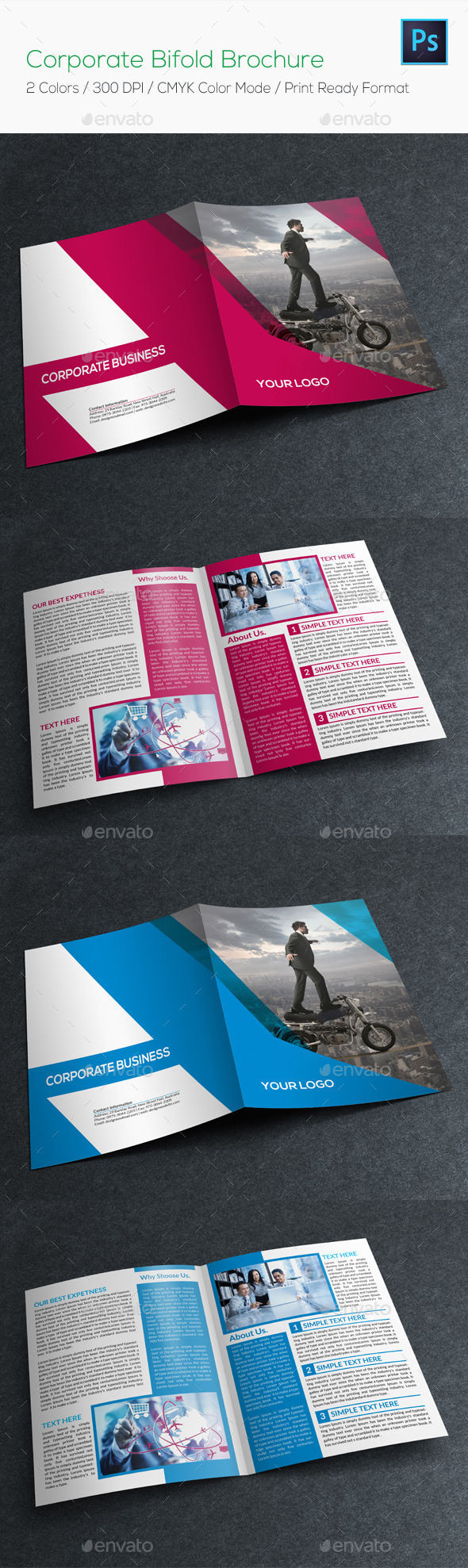 GraphicRiver Corporate Bifold Brochure 8822341 GraphicRiver Corporate Bifold Brochure 8822341