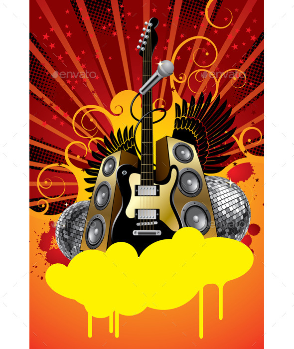 GraphicRiver Disco Banner 8822704 GraphicRiver Disco Banner 8822704
