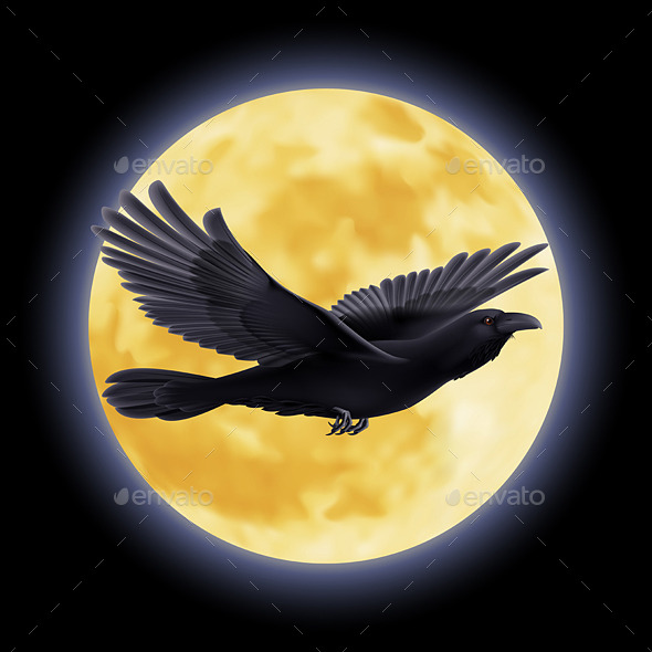 GraphicRiver Black Raven 8823970 GraphicRiver Black Raven 8823970