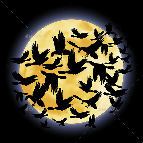 GraphicRiver Black Raven 8823974 GraphicRiver Black Raven 8823974