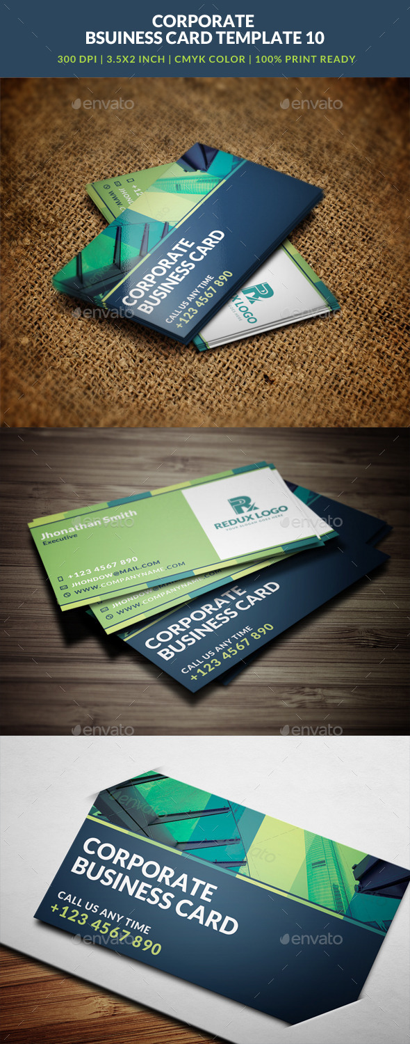 GraphicRiver Corporate Business Card Template 10 8824028 GraphicRiver Corporate Business Card Template 10 8824028