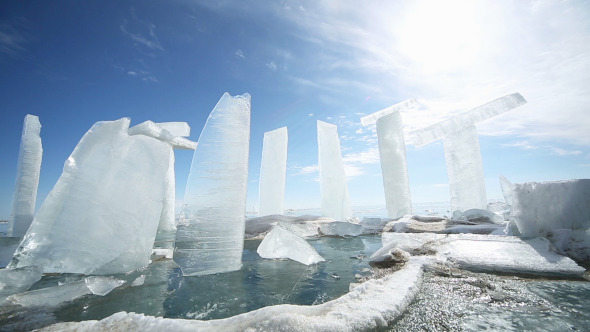 Motion Along an Ice Block Motion Along an Ice Block