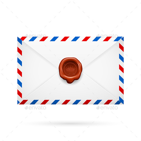 GraphicRiver Envelope with Stamp Vector Illustration 8824428 GraphicRiver Envelope with Stamp Vector Illustration 8824428