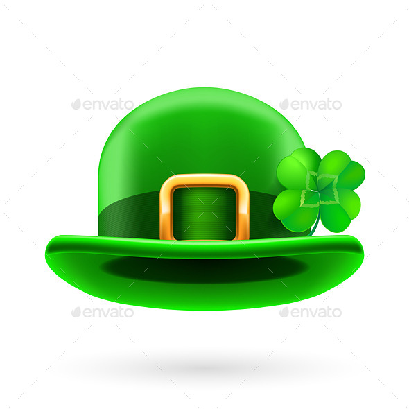 GraphicRiver Green Bowler Hat 8824602 GraphicRiver Green Bowler Hat 8824602