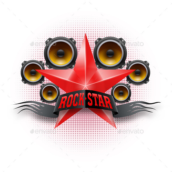 GraphicRiver Rock Star 8824886 GraphicRiver Rock Star 8824886