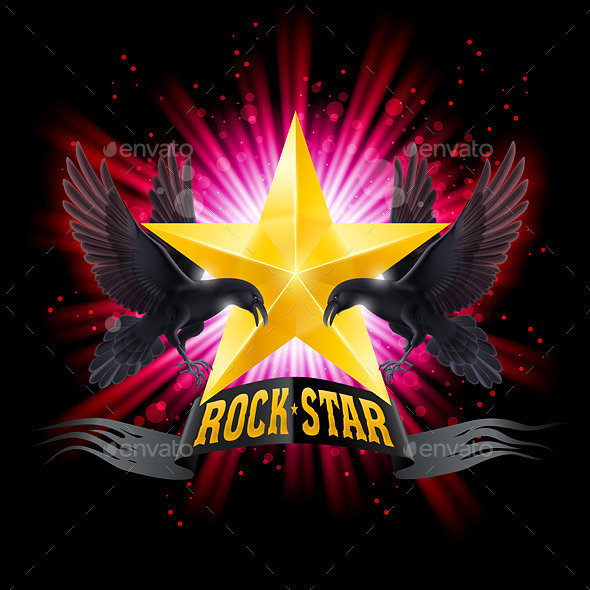 GraphicRiver Rock Star 8824890 GraphicRiver Rock Star 8824890