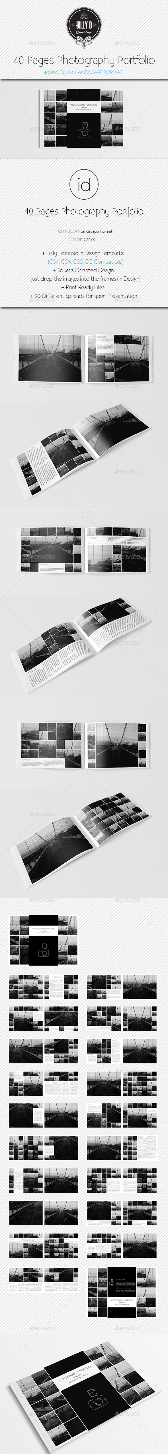GraphicRiver 40 Pages Photography Portfolio 8825703 GraphicRiver 40 Pages Photography Portfolio 8825703