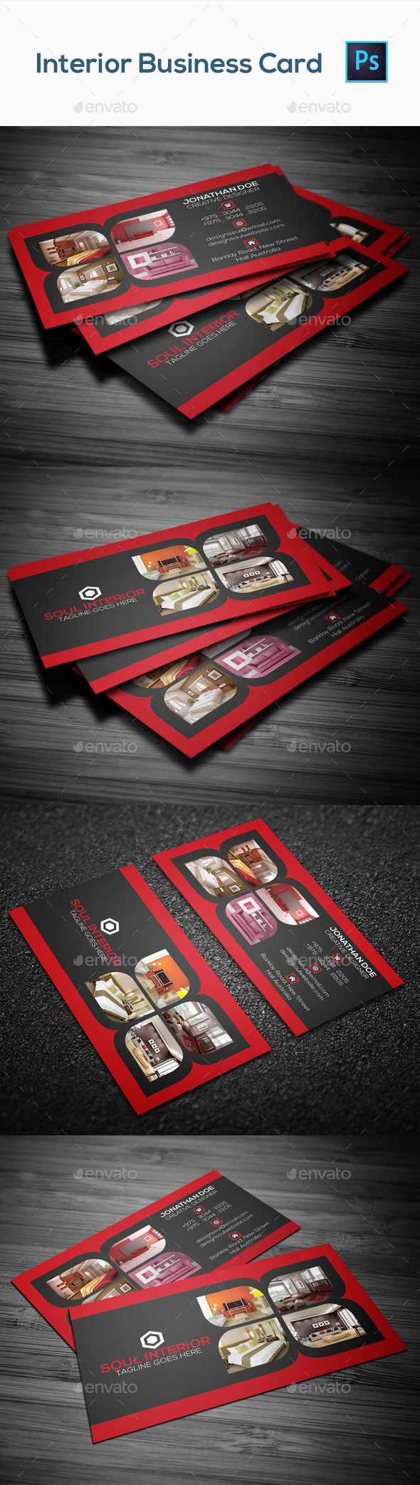 GraphicRiver Interior Business Card 8826794 GraphicRiver Interior Business Card 8826794
