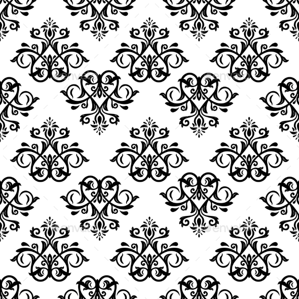 Orient Seamless Vector Pattern Orient Seamless Vector Pattern