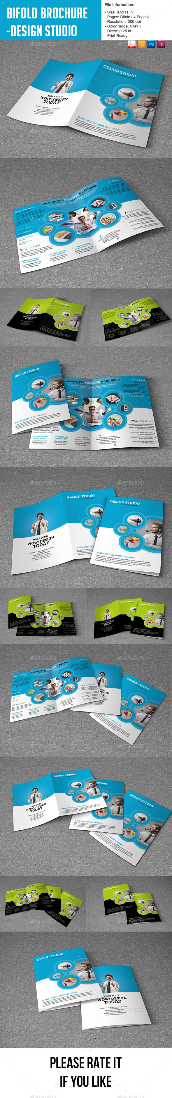 GraphicRiver Bifold Brochure for Design Studio- 4 Pages 8828152 GraphicRiver Bifold Brochure for Design Studio- 4 Pages 8828152