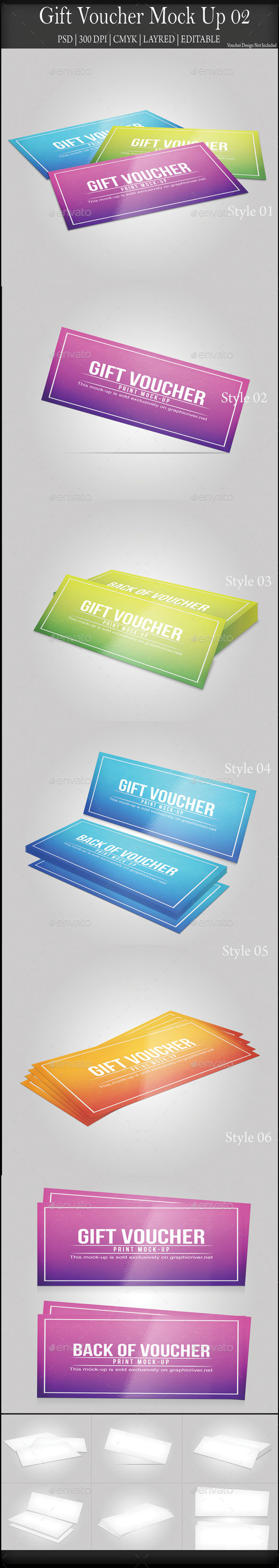 GraphicRiver Gift Voucher Mock Up 02 8828619 GraphicRiver Gift Voucher Mock Up 02 8828619