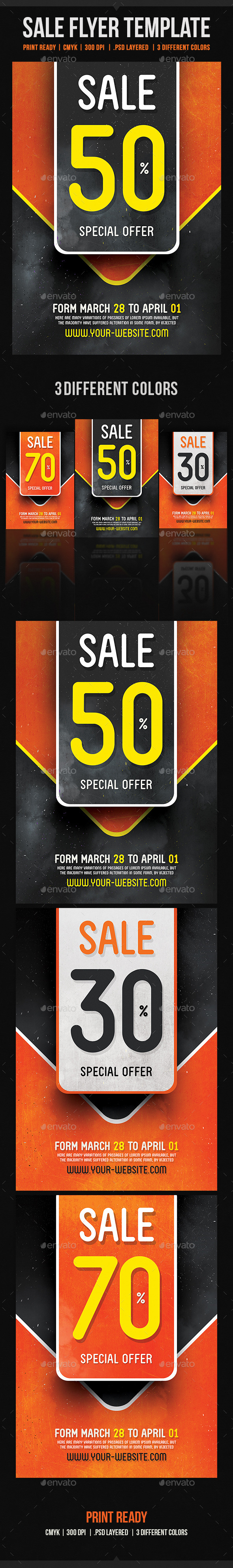 GraphicRiver Sale Flyer Template 8833048 GraphicRiver Sale Flyer Template 8833048