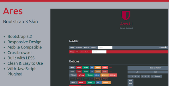 CodeCanyon Ares Bootstrap Skin 8833999 CodeCanyon Ares Bootstrap Skin 8833999