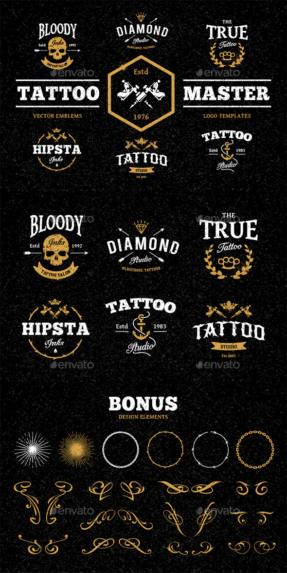 GraphicRiver Tattoo Master Pack 8834104 GraphicRiver Tattoo Master Pack 8834104