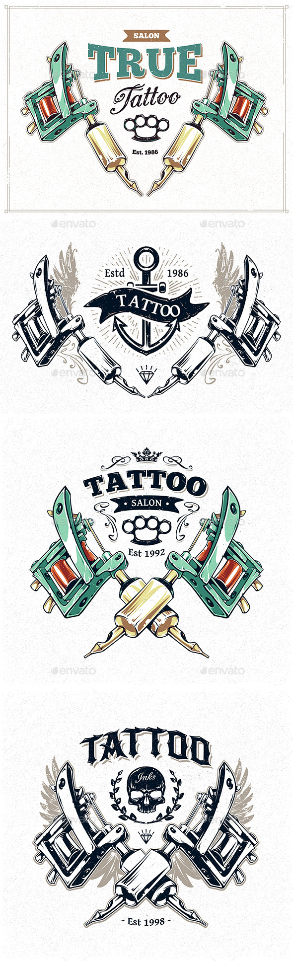 GraphicRiver Tattoo Studio Prints 8836148 GraphicRiver Tattoo Studio Prints 8836148