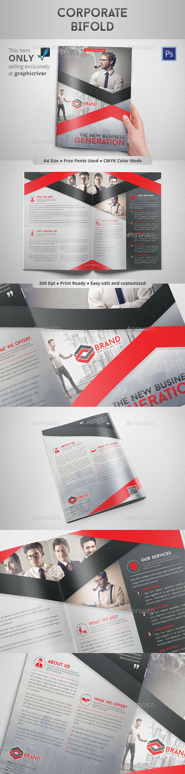 GraphicRiver Corporate Bifold 8836339 GraphicRiver Corporate Bifold 8836339