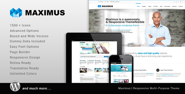 Maximus Responsive Multi-Purpose Theme Maximus Responsive Multi-Purpose Theme