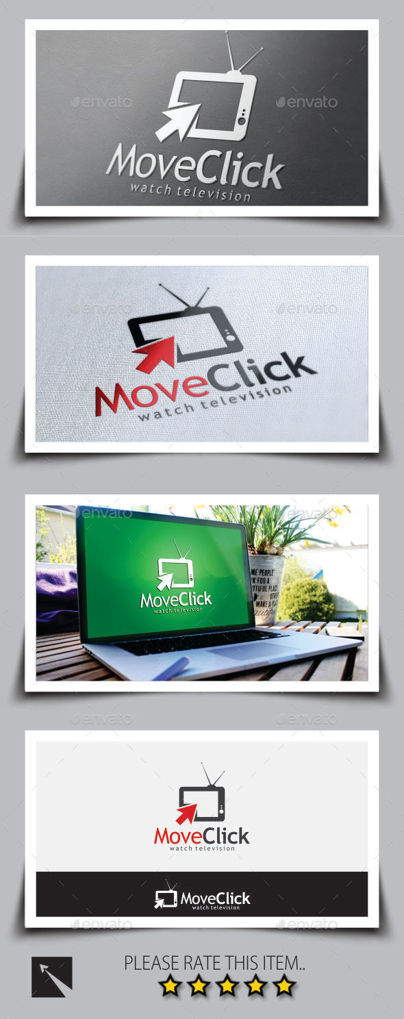 GraphicRiver Television Click Logo Template 8836494 GraphicRiver Television Click Logo Template 8836494