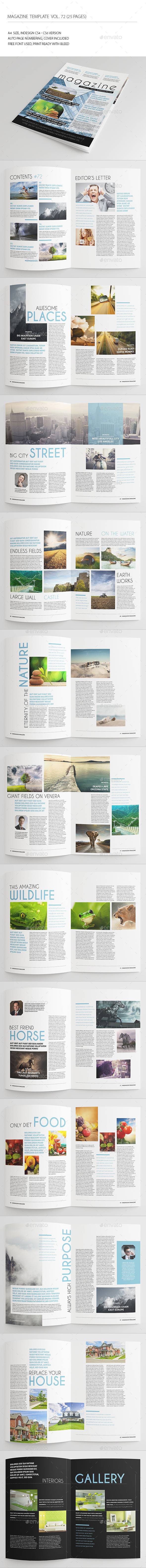 GraphicRiver 25 Pages Universal Magazine Vol72 8836943 GraphicRiver 25 Pages Universal Magazine Vol72 8836943