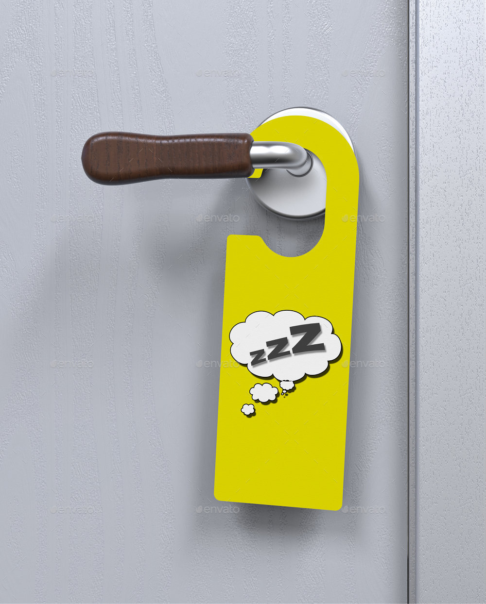 Download Door Handle Plate / Door Hanger Mockup by Fusionhorn | GraphicRiver