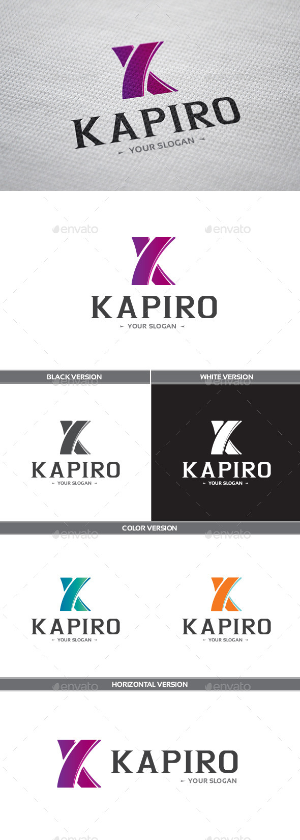 GraphicRiver Kapiro Logo 8838850 GraphicRiver Kapiro Logo 8838850
