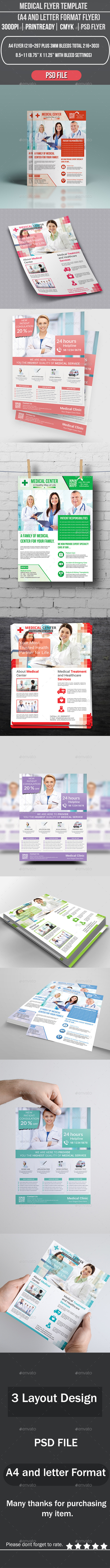 GraphicRiver Medical Flyer Template 8839272 GraphicRiver Medical Flyer Template 8839272