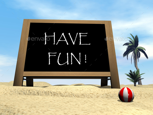 Have fun - 3D render (Misc) Photo Download