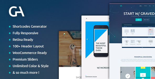 Gravedona - Responsive Multi-Purpose Theme