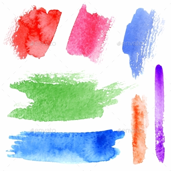 GraphicRiver Watercolor Strokes 8841929 GraphicRiver Watercolor Strokes 8841929