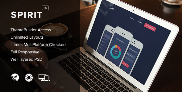 ThemeForest Spirit Video Email optional & Themebuilder 8842052 ThemeForest Spirit Video Email optional & Themebuilder 8842052