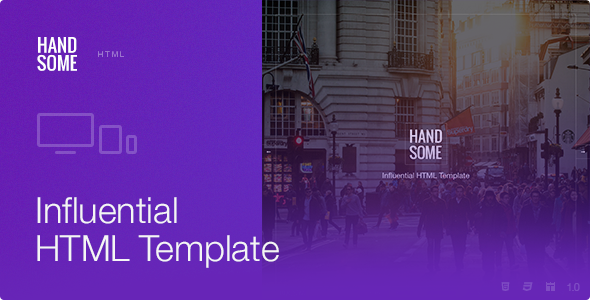 ThemeForest Handsome Responsive Influential HTML Template 8842090 ThemeForest Handsome Responsive Influential HTML Template 8842090