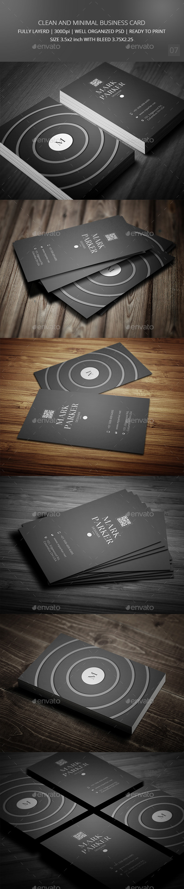 GraphicRiver Clean and Minimal Business Card Vol-7 8842137 GraphicRiver Clean and Minimal Business Card Vol-7 8842137