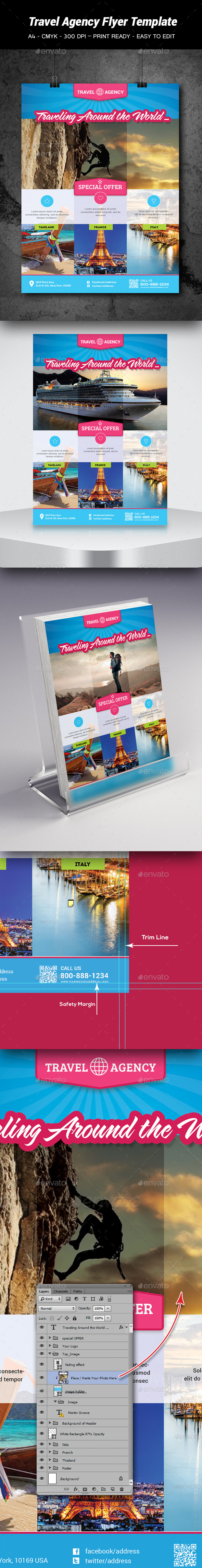 GraphicRiver Travel Agency Flyer Template 8843330 GraphicRiver Travel Agency Flyer Template 8843330