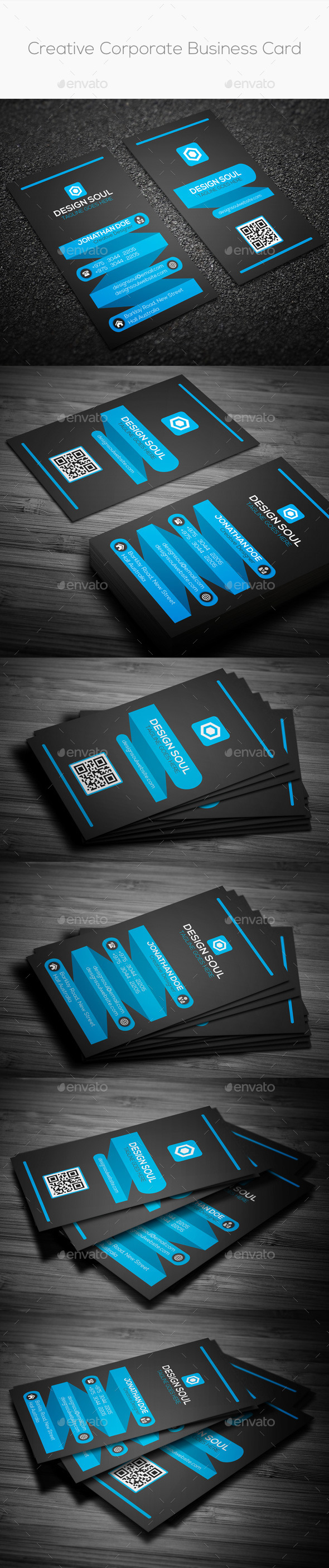 GraphicRiver Creative Corporate Business Card 8846569 GraphicRiver Creative Corporate Business Card 8846569