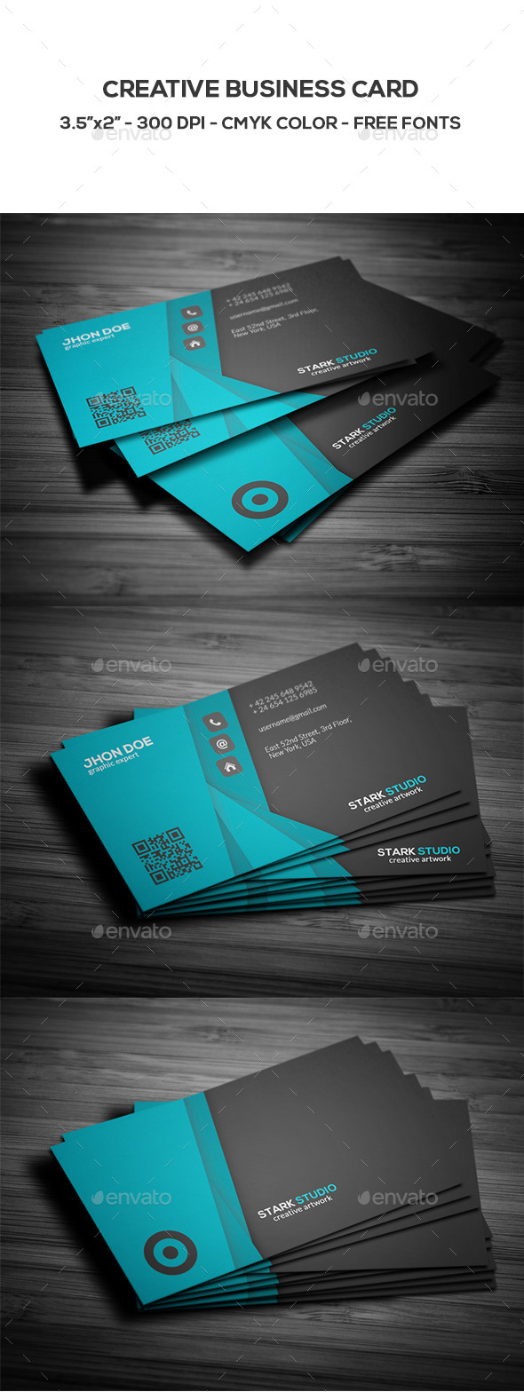 GraphicRiver Creative Business Card 8846834 GraphicRiver Creative Business Card 8846834