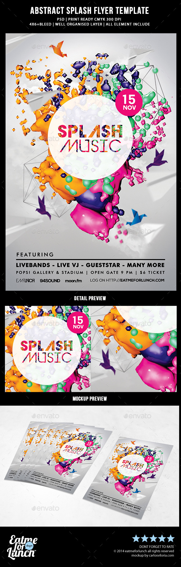 GraphicRiver Abstract Splash Flyer Templates 8847180 GraphicRiver Abstract Splash Flyer Templates 8847180
