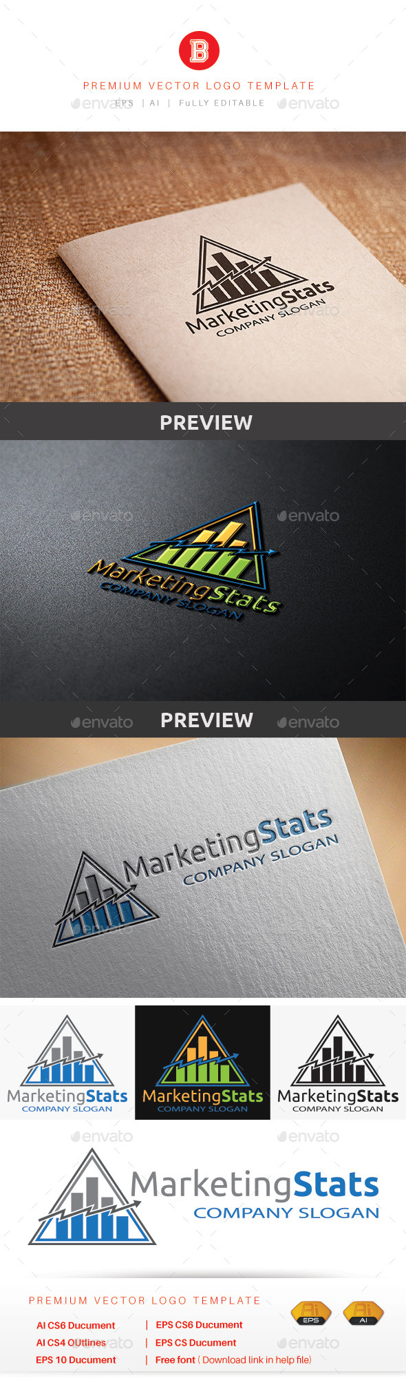 GraphicRiver Marketing Stats 8847247 GraphicRiver Marketing Stats 8847247